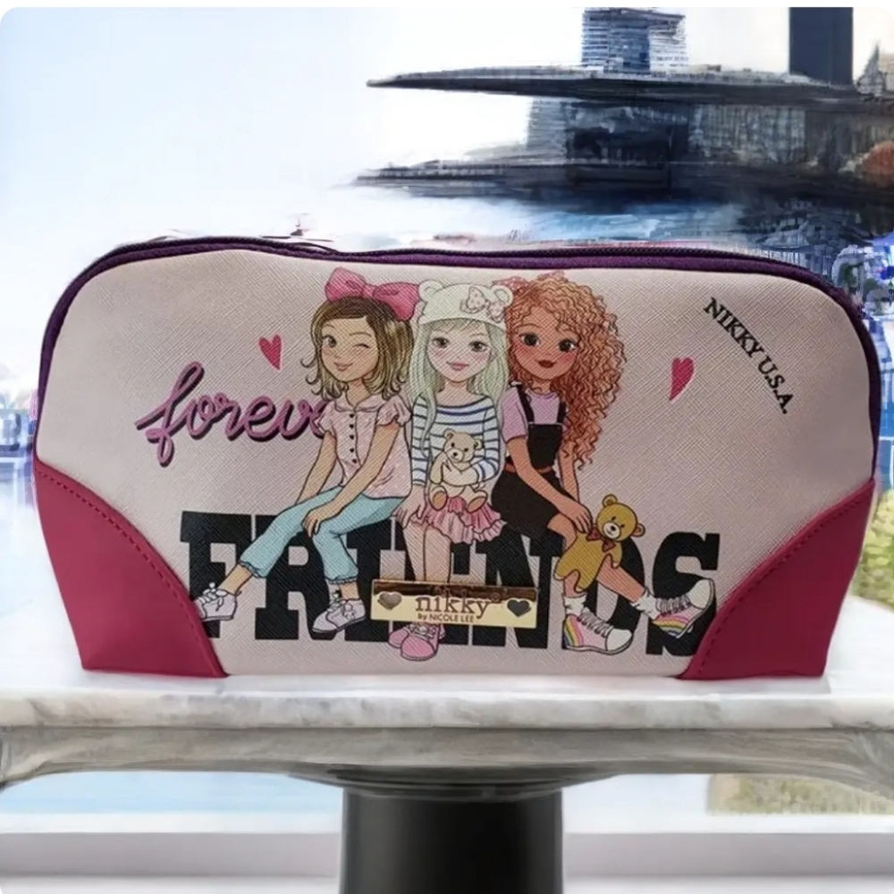 Nicole Lee Cosmetic Pouch Best Friends - Picture 3 of 7